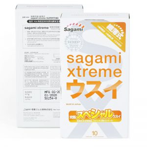 Bao cao su sieu mong Sagami xtreme Superthin Hop 10 Chiec 2