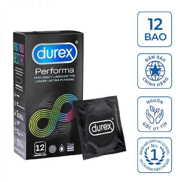 bao cao su durex performa 1