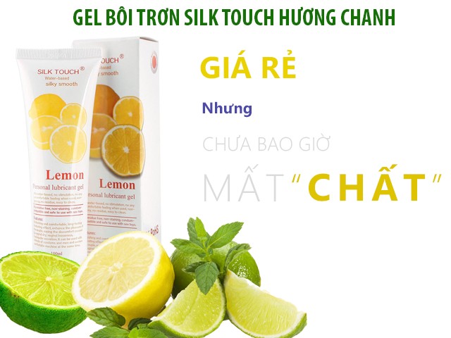 gel boi tron silk touch huong chanh 2