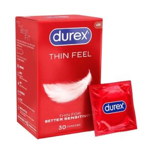 Bao cao su gia đình Durex Thin Feel - Siêu mỏng (30 chiếc) 5 bcs sieu mong durex thin feel 30 chiec 2026 1