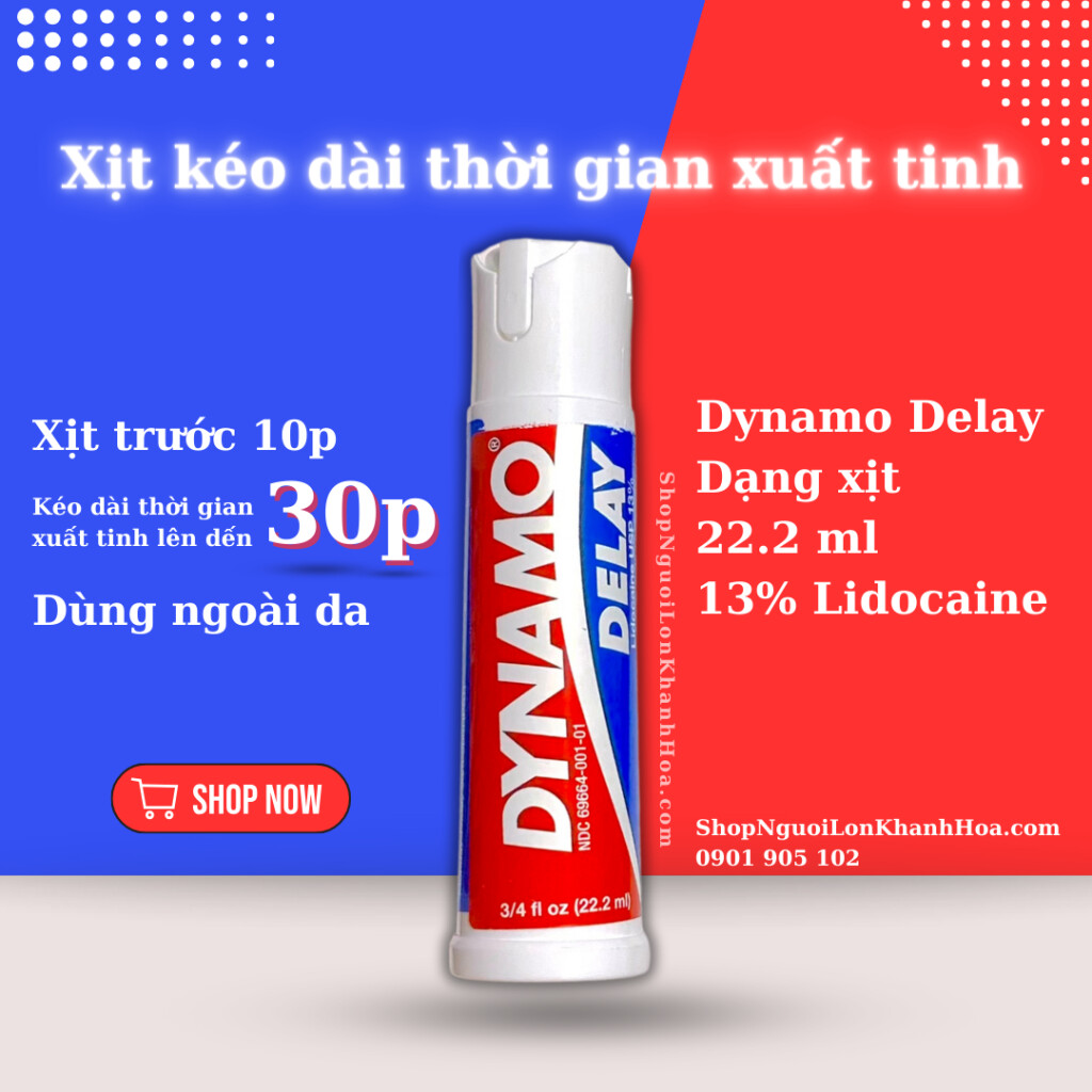 Xịt chống xuất tinh sớm, giúp kéo dài thời gian xuất tinh lên đến 30-45p 